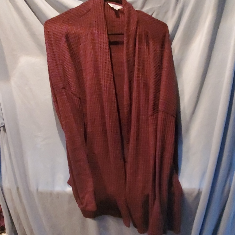 Dark purple cardigan